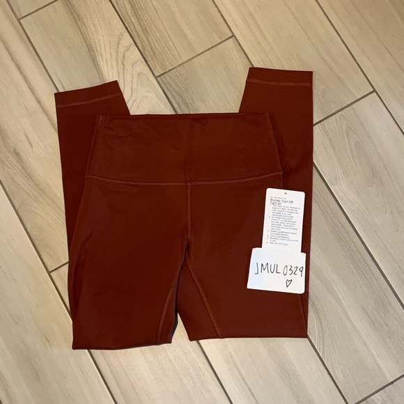 Lululemon Wunder Train HR Tight 25” * Date Brown - Picture 6 of 7